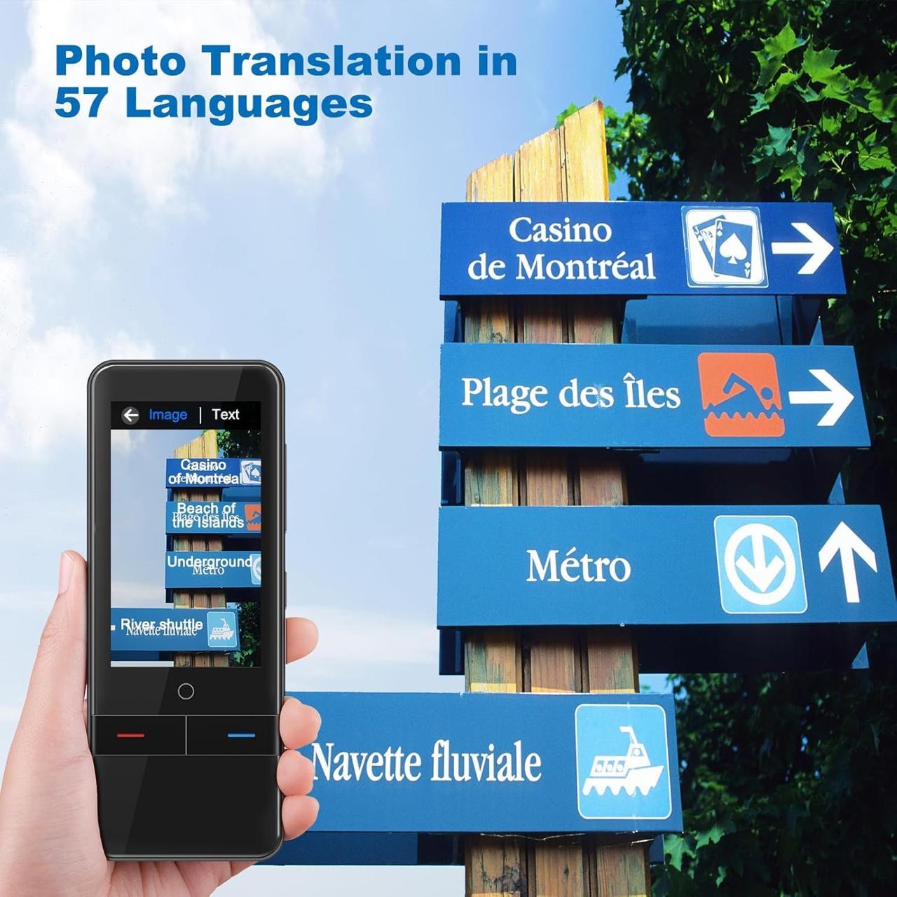 LingOne F6 - le traducteur vocal intelligent pour tout voyage et toute situation